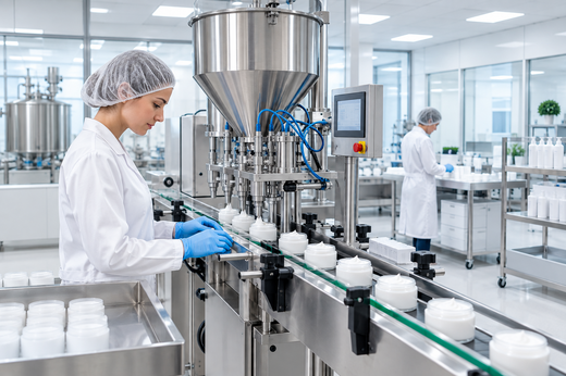 Cosmetics production